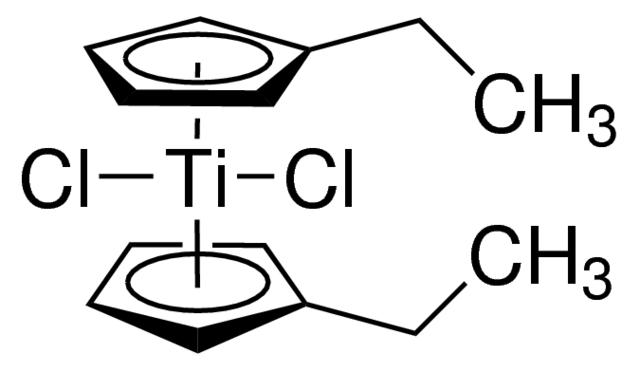 Bis(ethylcyclopentadienyl)titanium dichloride Chemical Structure